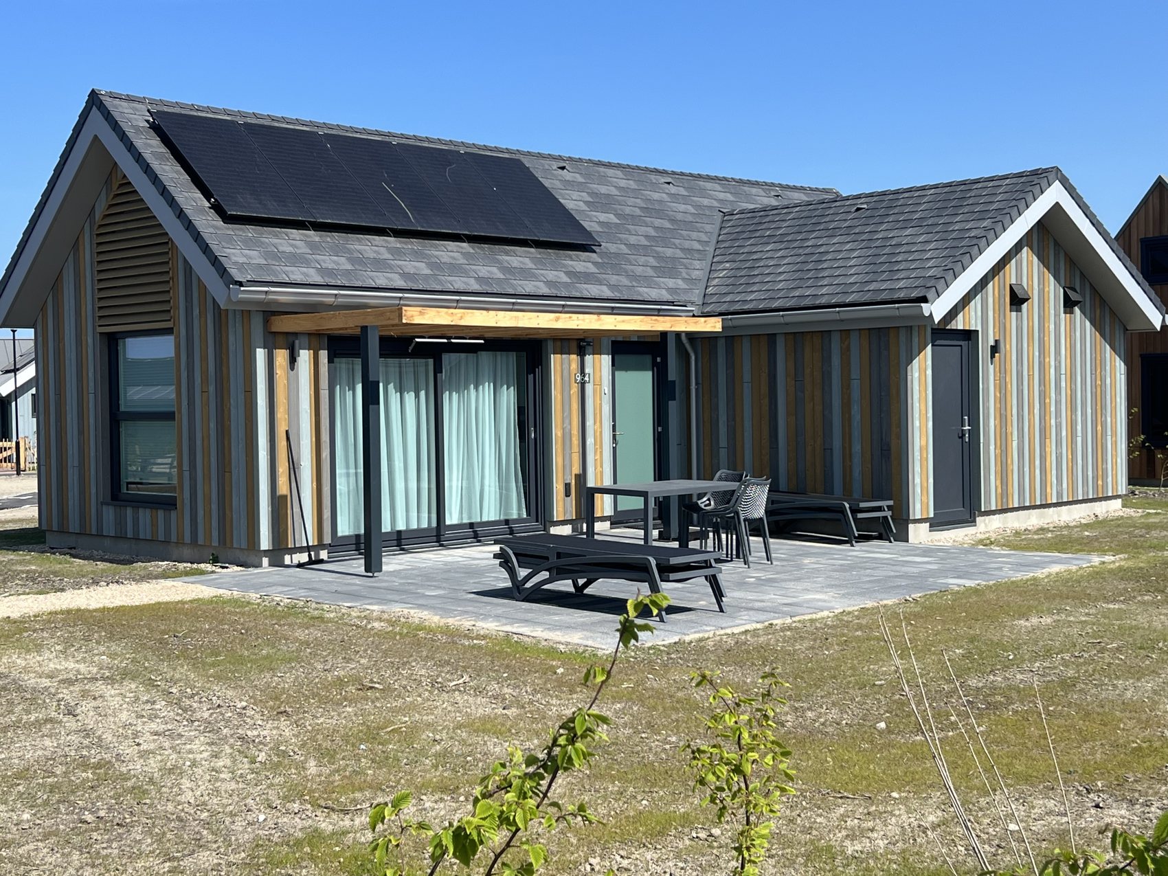 Strandmarie Ferienhaus bei Sonnenschein