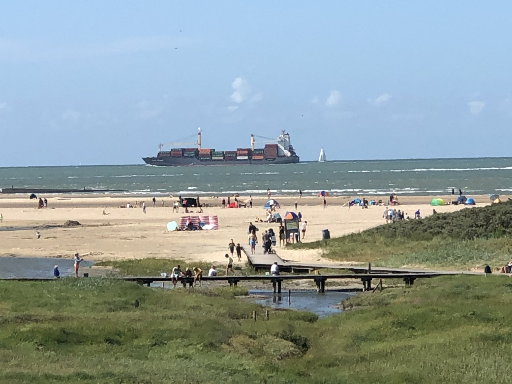 Blick Richtung Meer